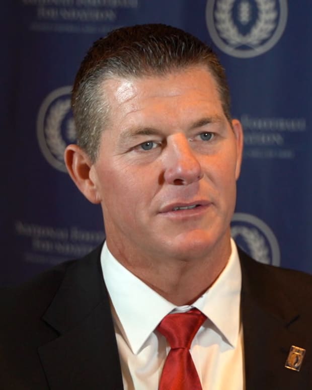 Zach Wiegert interview 2022 College Football Hall of Fame